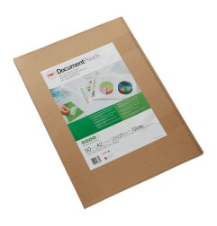 ACCO GBC DocumentPouch pouches per plastificazione A2 2x125 micron lucide – confezione 50 pezzi 3745099