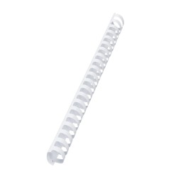 ACCO GBC CombBind dorsi spirale plastici rilegafogli 21 anelli A4 32 mm bianchi fino a 280 fogli – confezione 50 pezzi 4028204