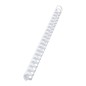 ACCO GBC CombBind dorsi spirale plastici rilegafogli 21 anelli A4 32 mm bianchi fino a 280 fogli – confezione 50 pezzi 4028204