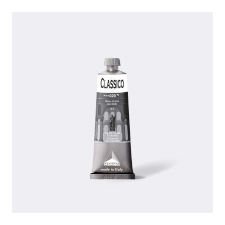 Maimeri Classico colore a olio extrafine Bianco di zinco 60 ml M0306020
