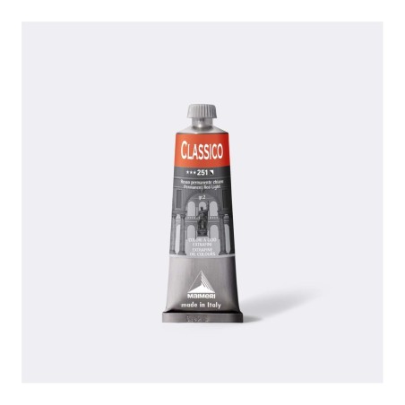 Maimeri Classico colore a olio extrafine Rosso permanente chiaro 60 ml M0306251