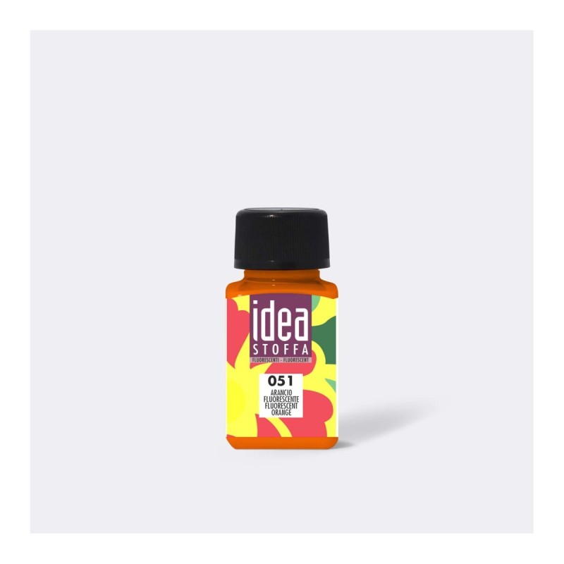 Maimeri Idea Stoffa colore per tessuto Arancio fluorescente 60 ml M5014051 Maimeri Idea Stoffa colore per tessuto Arancio fluorescente 60 ml M5014051