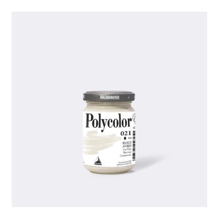 Maimeri Polycolor colore vinilico Bianco avorio 140 ml M1220021
