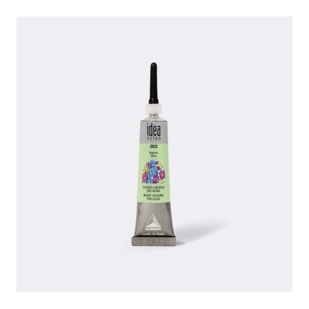 Maimeri Idea Vetro Rilievo colore a rilievo per vetro Argento 20 ml M5302003