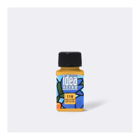 Maimeri Idea Vetro colore per vetro Giallo scuro 60 ml M5314118