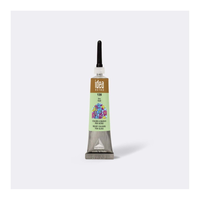 Maimeri Idea Vetro Rilievo colore a rilievo per vetro Oro 20 ml M5302138