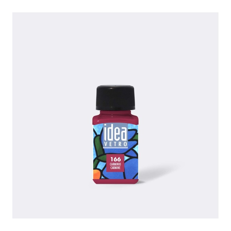 Maimeri Idea Vetro colore per vetro Carminio 60 ml M5314166 Maimeri Idea Vetro colore per vetro Carminio 60 ml M5314166