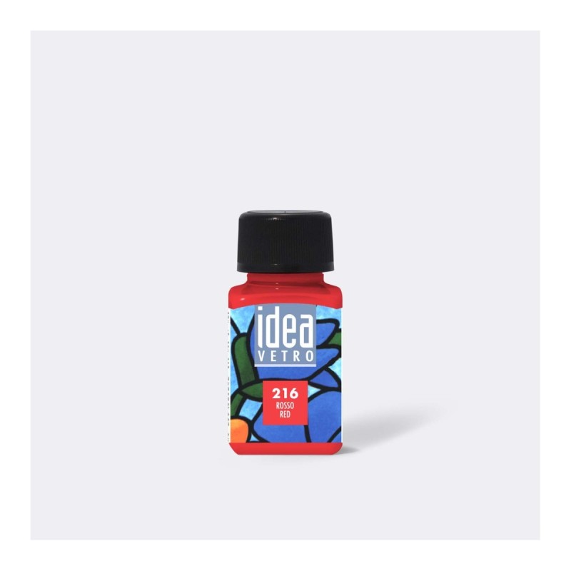 Maimeri Idea Vetro colore per vetro Rosso 60 ml M5314216 Maimeri Idea Vetro colore per vetro Rosso 60 ml M5314216