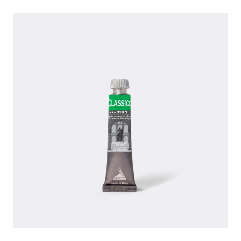Maimeri Classico colore a olio extrafine Verde permanente chiaro 20 ml M0302339 Maimeri Classico colore a olio extrafine Verde permanente chiaro 20 ml M0302339