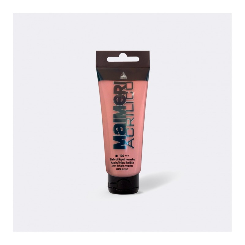 Maimeri Acrilico colore acrilico Giallo di Napoli rossastro 75 ml M0916106 Maimeri Acrilico colore acrilico Giallo di Napoli rossastro 75 ml M0916106