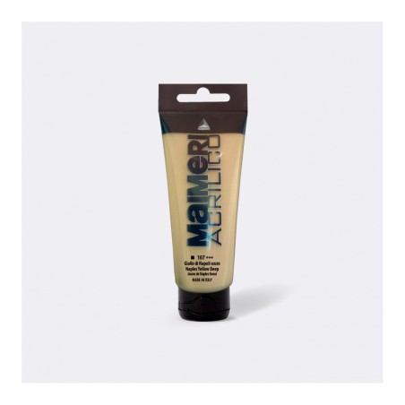 Maimeri Acrilico colore acrilico Giallo di Napoli scuro 75 ml M0916107