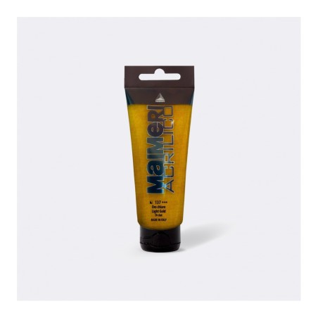 Maimeri Acrilico colore acrilico Oro chiaro 75 ml M0916137