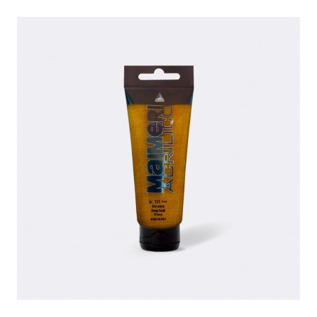Maimeri Acrilico colore acrilico Oro scuro 75 ml M0916151