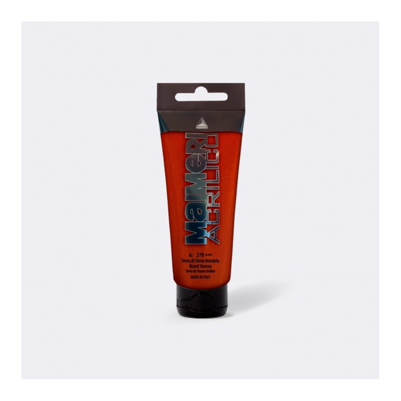 Maimeri Acrilico colore acrilico Terra di Siena bruciata 75 ml M0916278