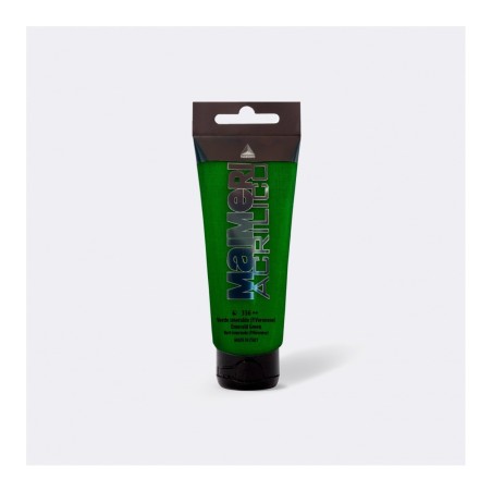Maimeri Acrilico colore acrilico Verde smeraldo (P.Veronese) 75 ml M0916356