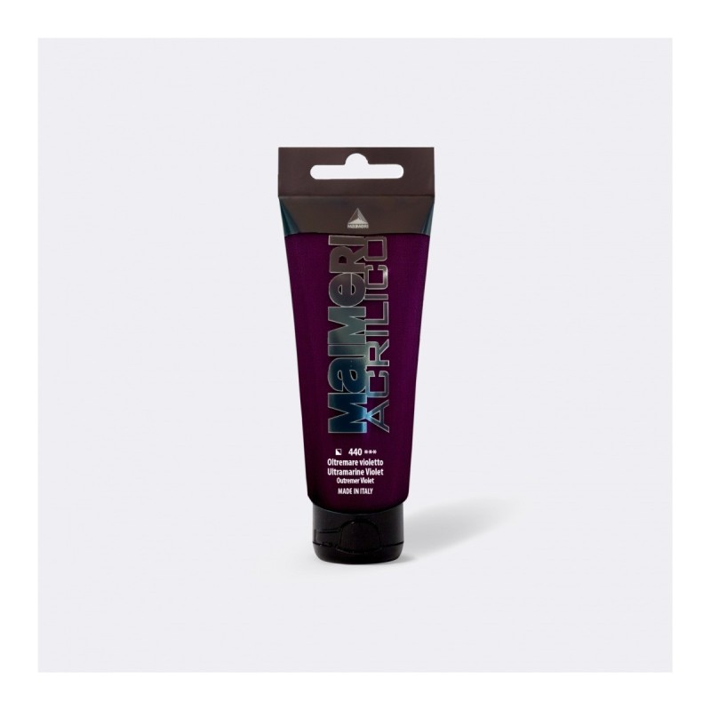 Maimeri Acrilico colore acrilico Violetto Oltremare 75 ml M0916440 Maimeri Acrilico colore acrilico Violetto Oltremare 75 ml M0916440
