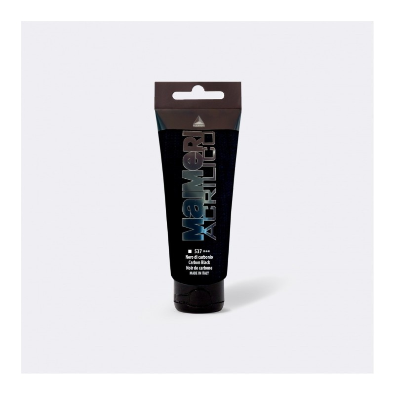Maimeri Acrilico colore acrilico Nero di carbonio 75 ml M0916537 Maimeri Acrilico colore acrilico Nero di carbonio 75 ml M0916537