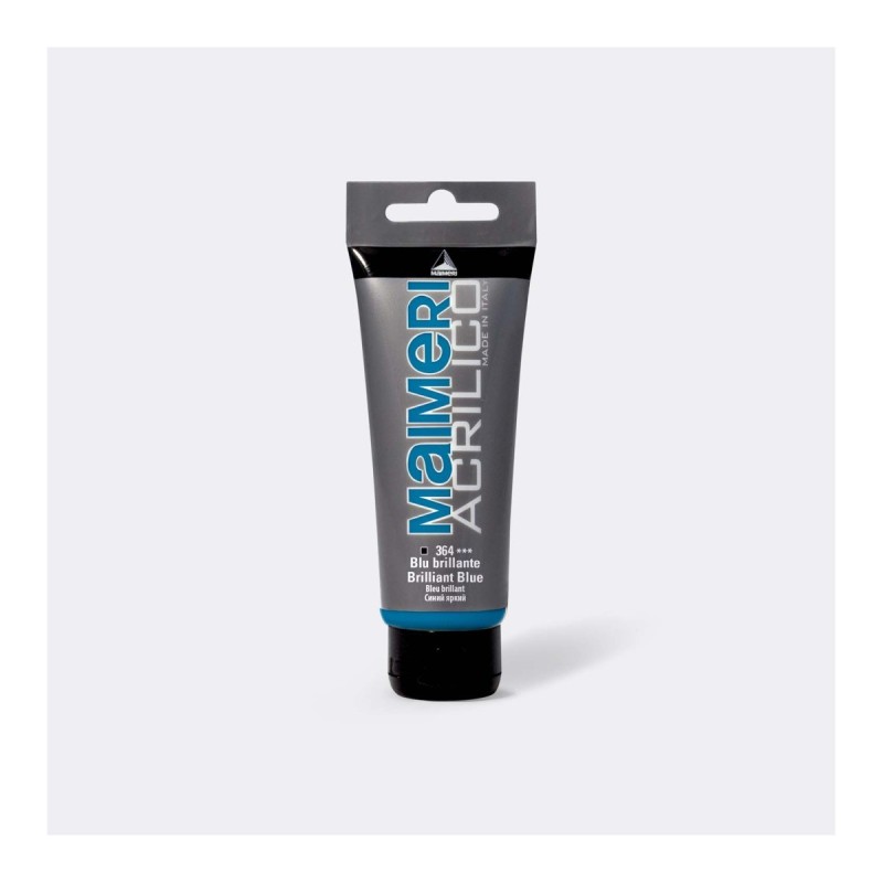 Maimeri Acrilico colore acrilico Blu brillante 75 ml M0916364