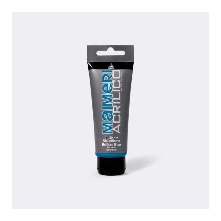 Maimeri Acrilico colore acrilico Blu brillante 75 ml M0916364