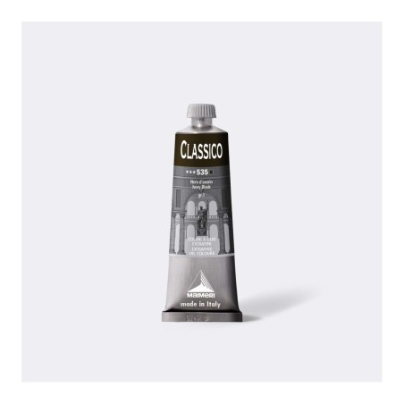 Maimeri Classico colore a olio extrafine Nero d'avorio 60 ml M0306535
