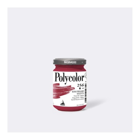 Maimeri Polycolor colore vinilico Rosso primario - Magenta 140 ml M1220256