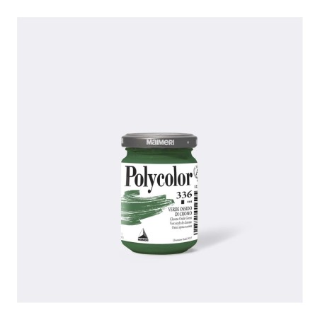 Maimeri Polycolor colore vinilico Verde ossido di cromo 140 ml M1220336