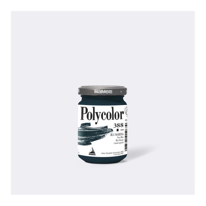 Maimeri Polycolor colore vinilico Blu Marina 140 ml M1220388 Maimeri Polycolor colore vinilico Blu Marina 140 ml M1220388