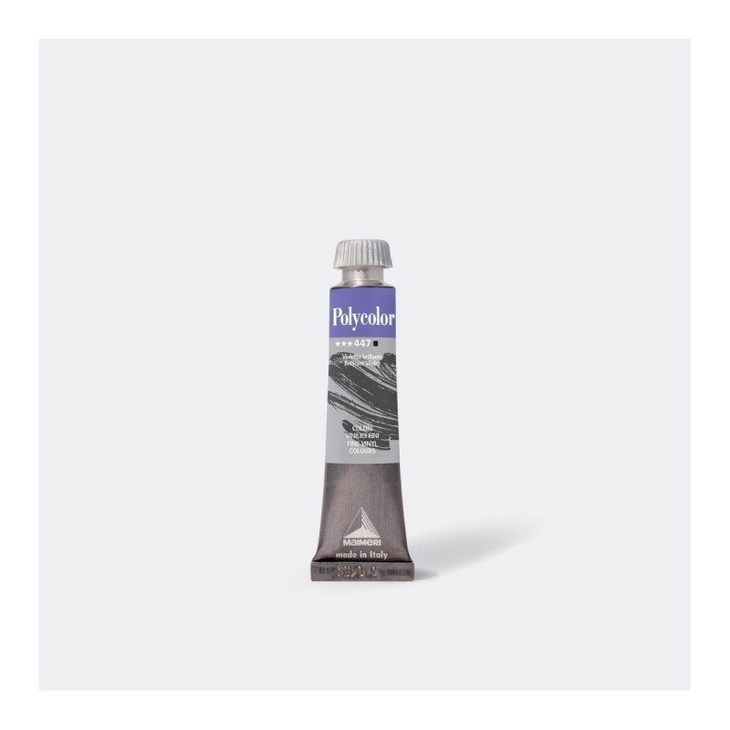 Maimeri Polycolor colore vinilico Violetto brillante 20 ml M1202447 Maimeri Polycolor colore vinilico Violetto brillante 20 ml M1202447