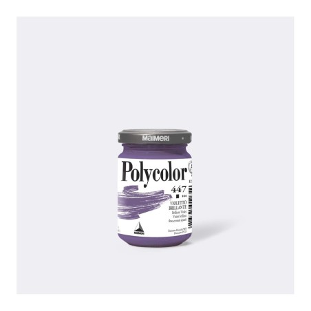Maimeri Polycolor colore vinilico Violetto brillante 140 ml M1220447