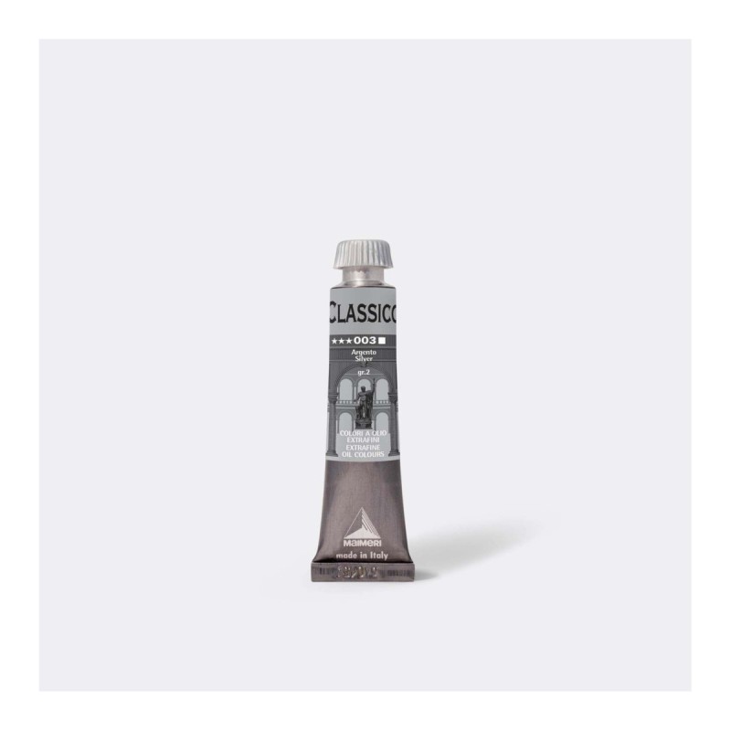 Maimeri Classico colore a olio extrafine Argento 20 ml M0302003