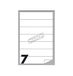 Markin etichette laser adesive bianche 190x38 mm A/467