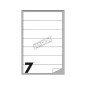 Markin etichette laser adesive bianche 190x38 mm A/467 Markin etichette laser adesive bianche 190x38 mm A/467
