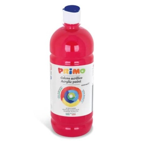 Tempera acrilica Morocolor Primo 1000 ml Rosso Carminio 404TA1000310
