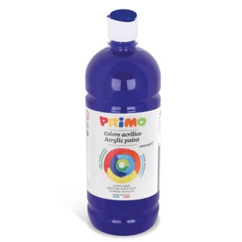 Tempera acrilica Morocolor Primo 1000 ml Blu Oltremare 404TA1000500