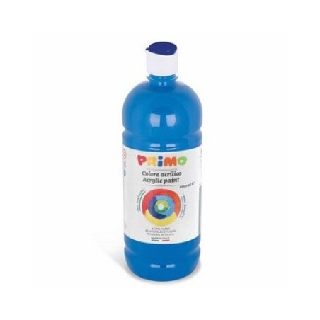 Tempera acrilica Morocolor Primo 1000 ml Ciano 404TA1000501