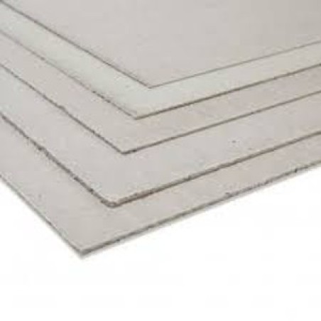 Cartone grigio accoppiato 71x101 cm spessore 3,5 mm - confezione 25 kg, 16 fogli 1818A14R