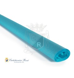 Cartotecnica Rossi carta crespa Didattica turchese 0224 rotolo 50x250 cm 40 gr