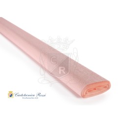 Cartotecnica Rossi carta crespa Hobby rosa salmone 201 rotolo 50x250 cm 60 gr