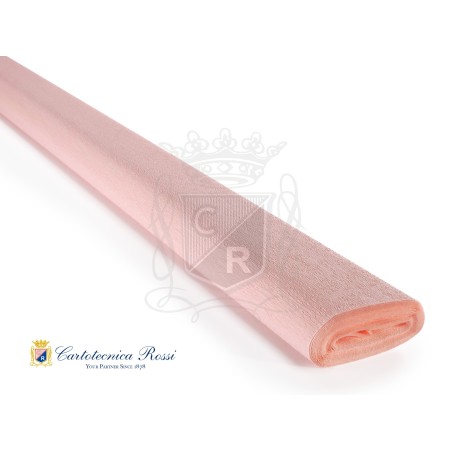 Cartotecnica Rossi carta crespa Hobby rosa salmone 201 rotolo 50x250 cm 60 gr