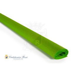 Cartotecnica Rossi carta crespa Didattica verde mela 0232 rotolo 50x250 cm 40 gr