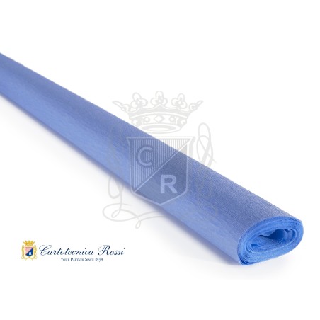 Cartotecnica Rossi carta crespa Didattica azzurro 0276 rotolo 50x250 cm 40 gr