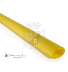 Cartotecnica Rossi carta crespa Didattica giallo pulcino 0292 rotolo 50x250 cm 40 gr