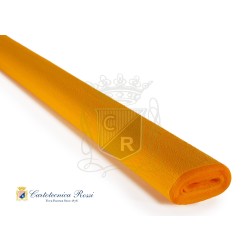 Cartotecnica Rossi carta crespa Hobby arancio chiaro 294 rotolo 50x250 cm 60 gr