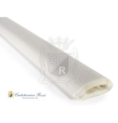 Cartotecnica Rossi carta crespa Hobby bianco 330 rotolo 50x250 cm 60 gr