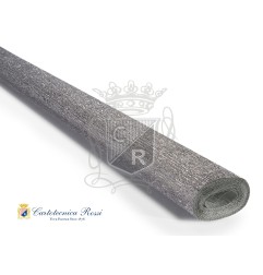 Cartotecnica Rossi carta crespa Hobby metallizzata argento 402 rotolo 50x150 cm 60 gr