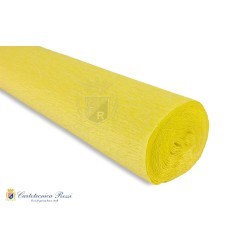 Cartotecnica Rossi carta crespa Fioristi Superior giallo limone 575 rotolo 50x250 cm 180 gr