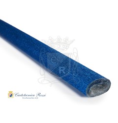 Cartotecnica Rossi carta crespa Hobby metallizzata blu 405 rotolo 50x150 cm 60 gr