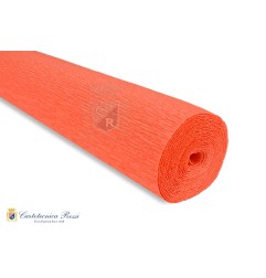 Cartotecnica Rossi carta crespa Fioristi Superior arancio fluo 581 rotolo 50x250 cm 180 gr