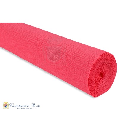 Cartotecnica Rossi carta crespa Fioristi Superior fucsia 551 rotolo 50x250 cm 180 gr
