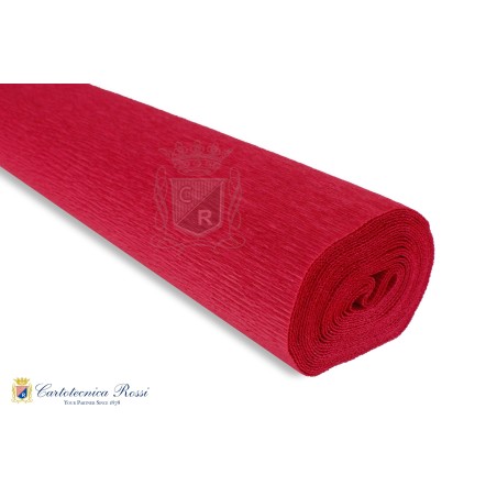 Cartotecnica Rossi carta crespa Fioristi Superior rosso tenue 582 rotolo 50x250 cm 180 gr